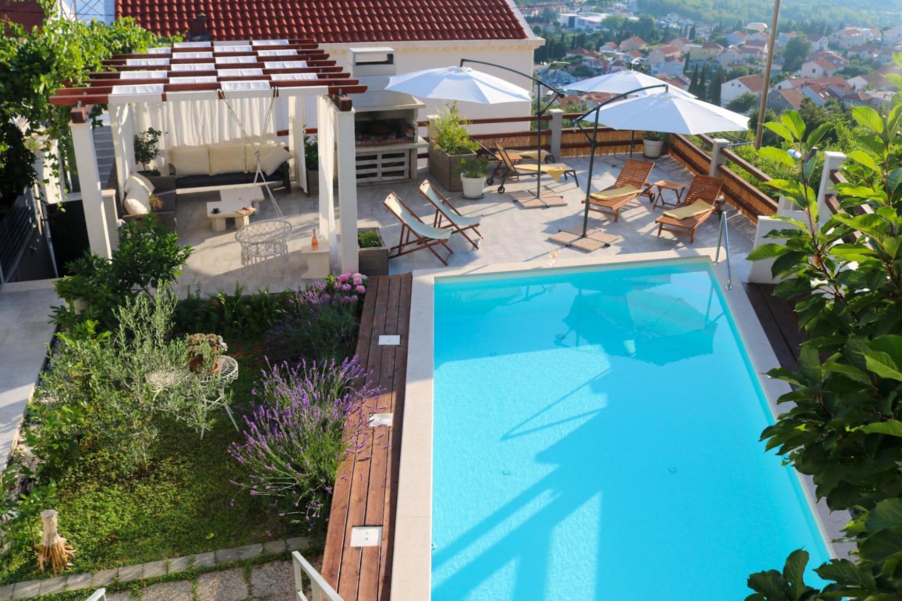 מליני Villa My Rose With A Private Pool מראה חיצוני תמונה